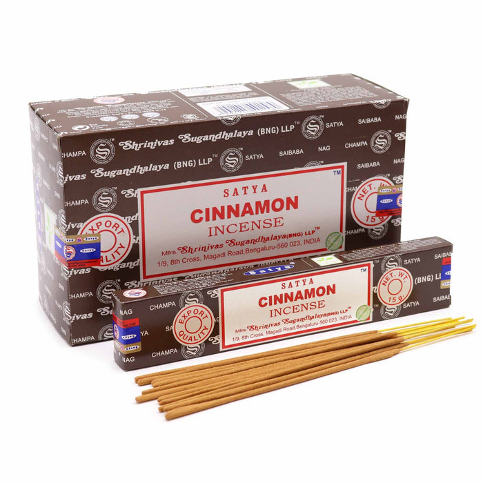Bâtonnets d'encens Satya - Cannelle
