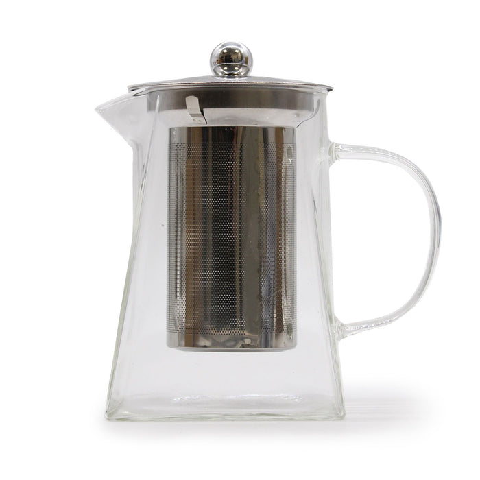 Glass Infuser Teapot - Tower Shape (750ml)