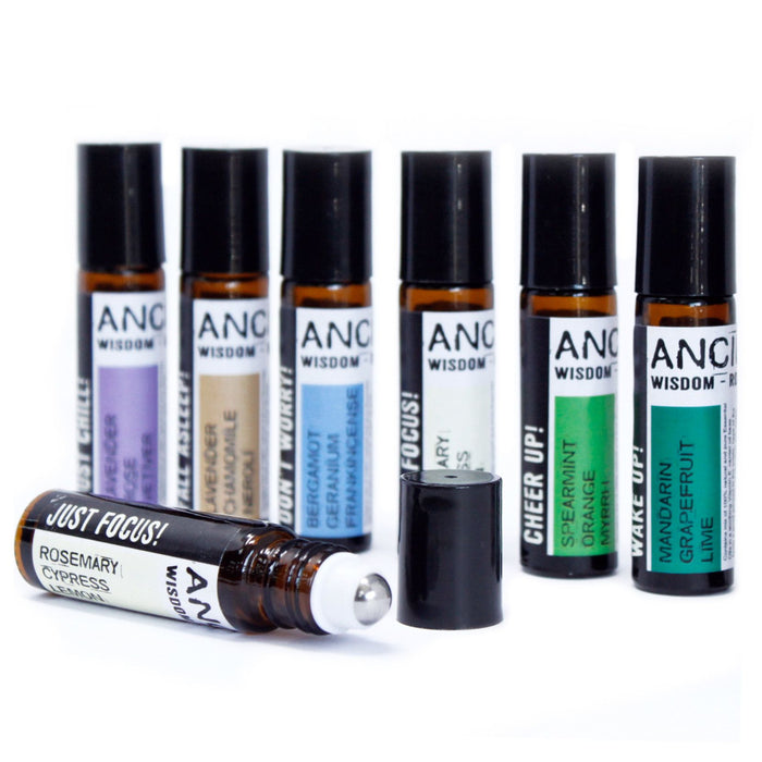Roll-On Ätherische Ölmischung - Werden Sie aktiv! - 10ml
