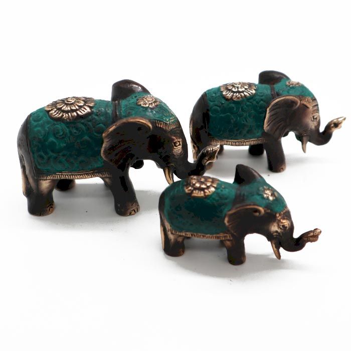 Lucky Elephants - Set Of Three