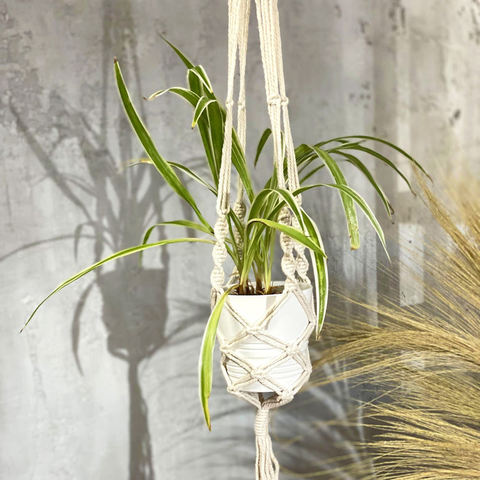 Extra Langer, Großer Makramee-Topflappen – Einzelner Topflappen