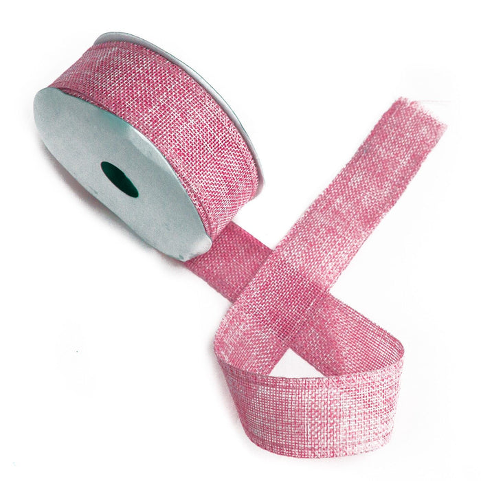 Natürliches Struktur-Band – Babyrosa