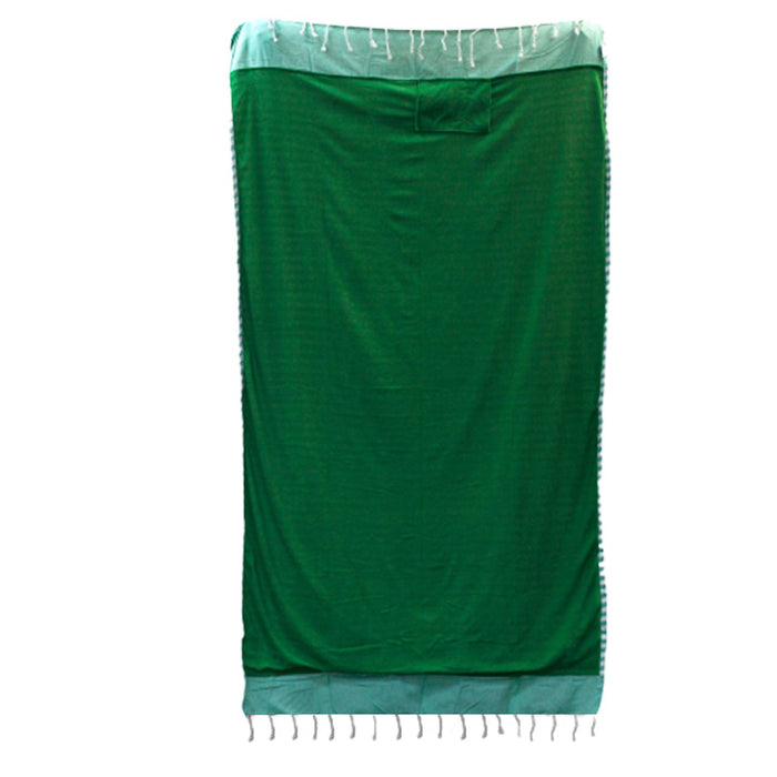 Cotton Pario Towel - Picnic Green