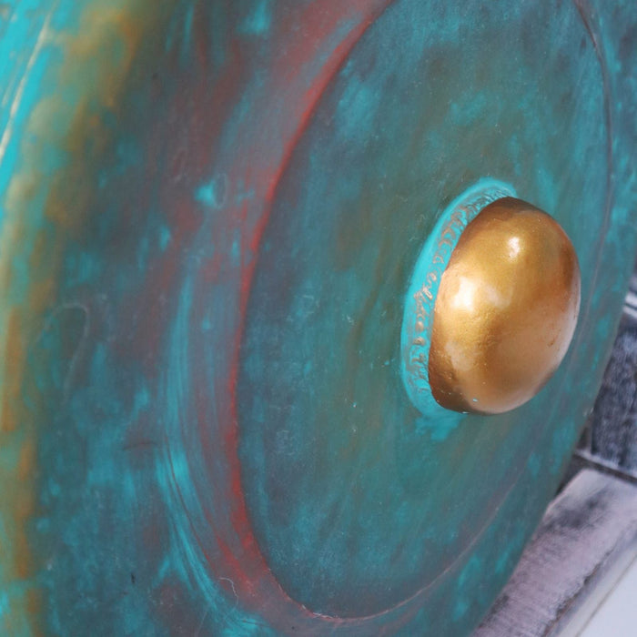 Stand-Gong Mittel - Grüne Waschung 35cm