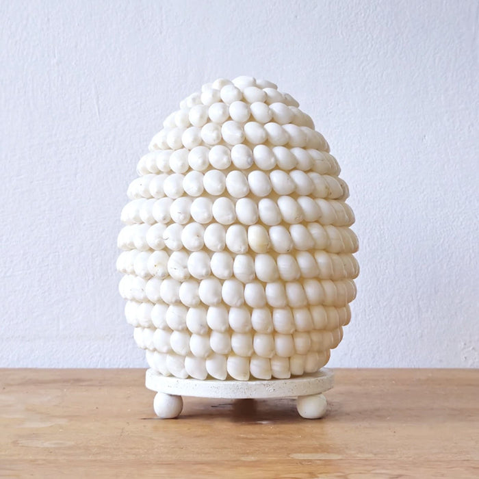 Boho Buting Shell Lamp - Oval, 15cm