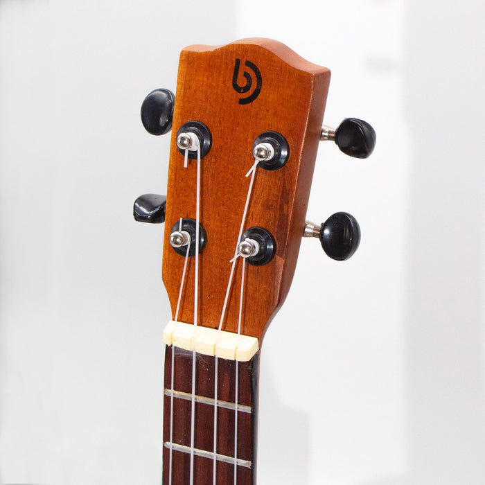 Artisan Made 4-String Ukulele - Orange Sunburst Finish