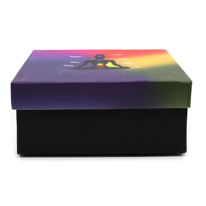 Large Yin Yang Singing Bowl Set - White/Purple