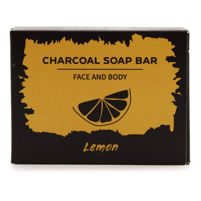 Savon au charbon - Citron