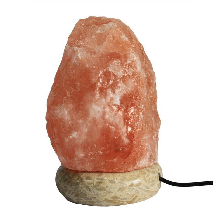 Lampe de sel de l'Himalaya USB à couleurs changeantes - 1 kg