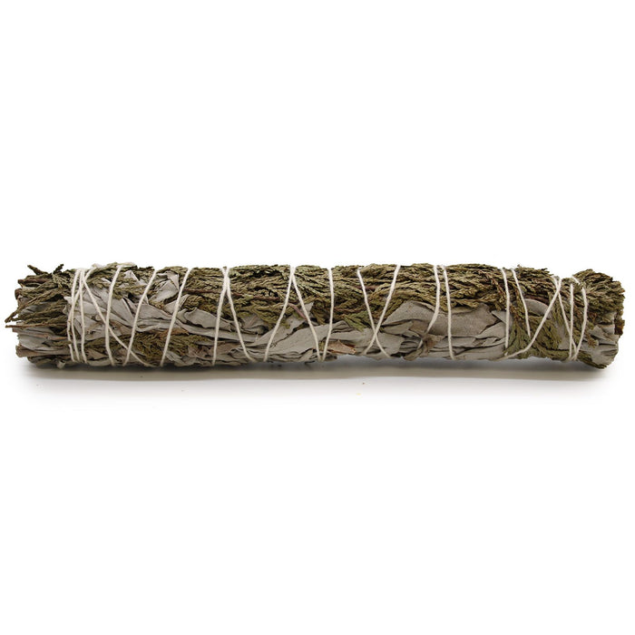 Smudge Stick - White Sage & Cedar (22cm)