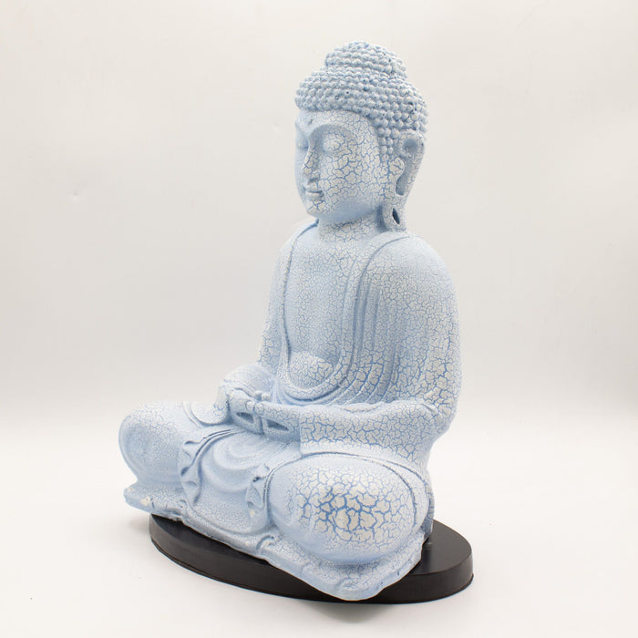 Buddha-Glühlampe – Meditation, Himmelblau