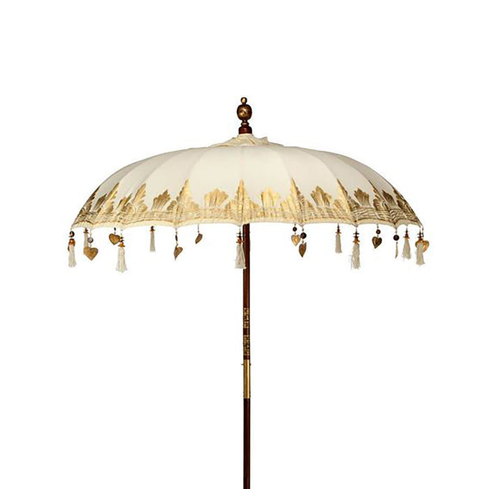 Bali Terrassenschirm - Naturleinen, 2M