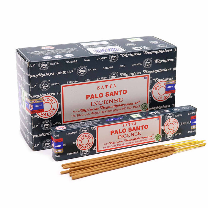 Bâtonnets d'encens Satya - Palo Santo