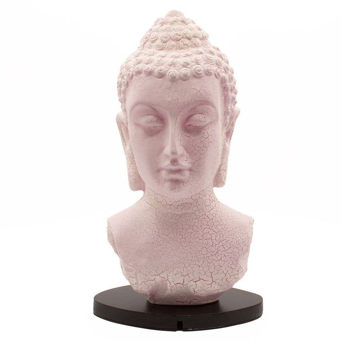 Buddha Glow Lamp – Büste, Cherry Crackle