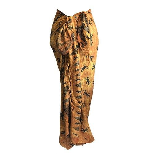 Bali Sarongs - Gecko, Schokolade