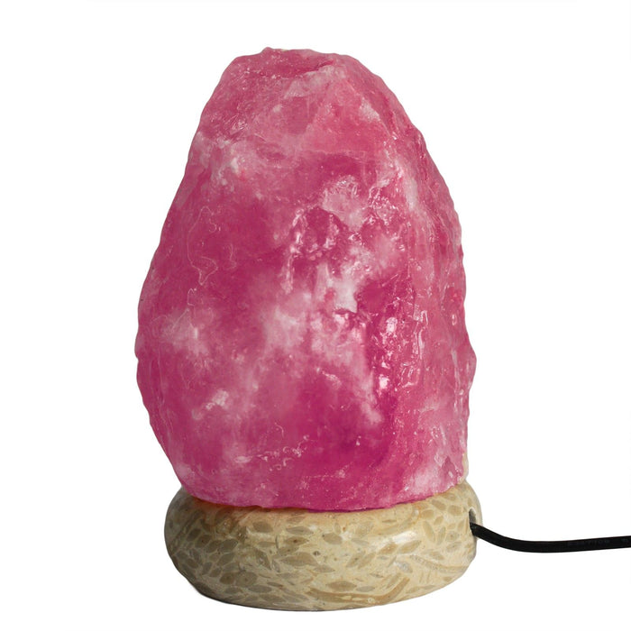 Lampe de sel de l'Himalaya USB à couleurs changeantes - 1 kg