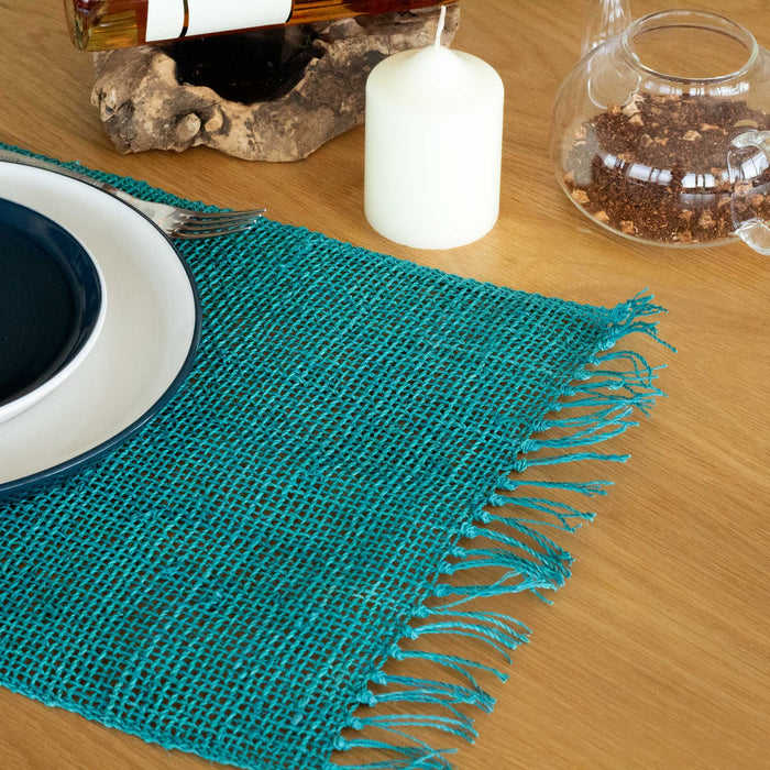 Seagrass Placemat - Turquoise