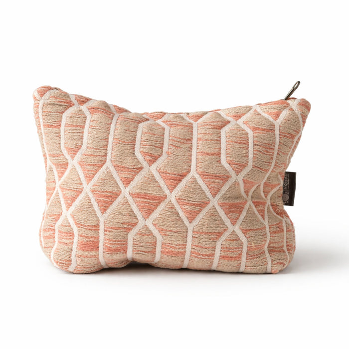 Nomad Sari Indische Jacquard Kulturtasche - Rosen-Gitter