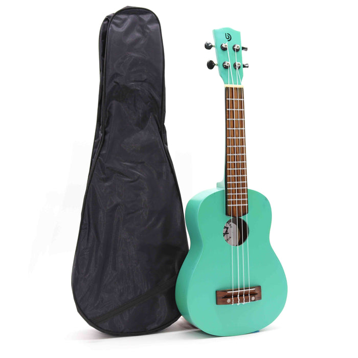 Artisan Made 4-String Ukulele - Turquoise Finish