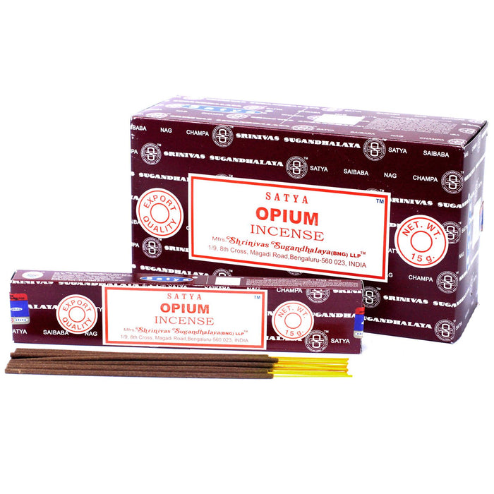 Bâtons d'encens Satya - Opium