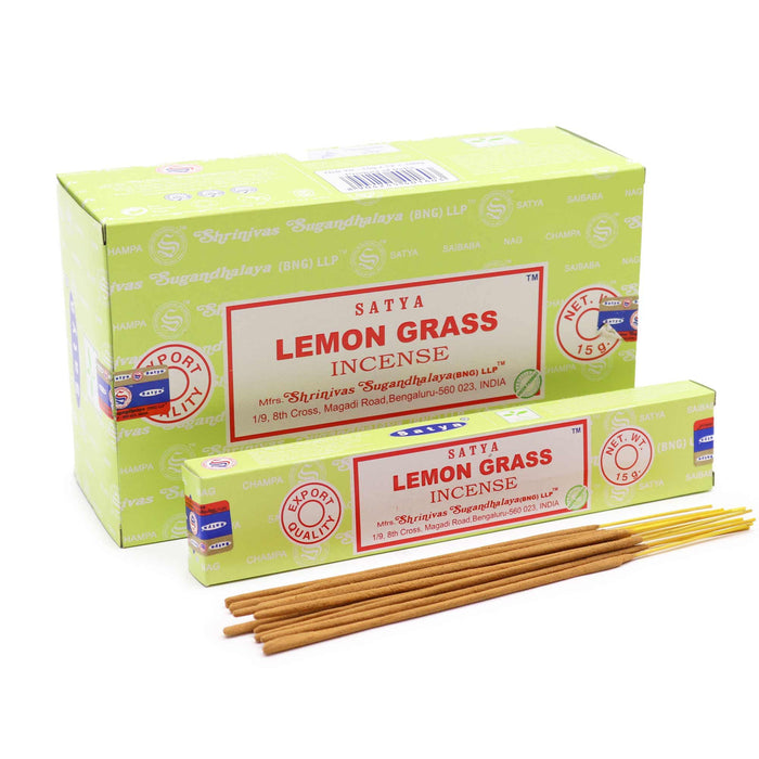 Bâtonnets d'encens Satya - Citronnelle