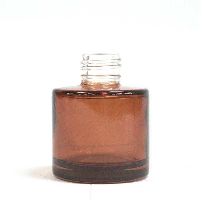 Round Reed Diffuser Bottlle - Amber - 50ml