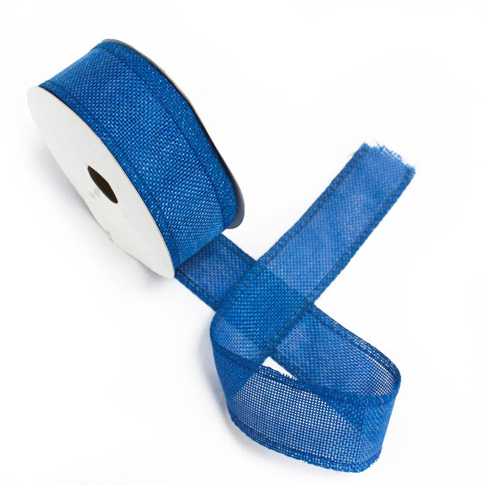 Geschenkbänder mit natürlicher Textur – Marineblau