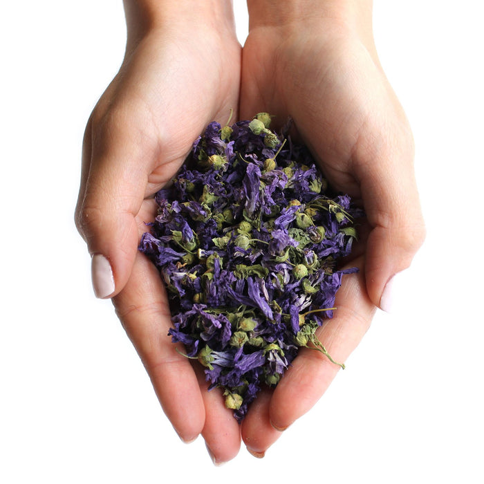 Malvenblüten ganz blau (0,5 kg)
