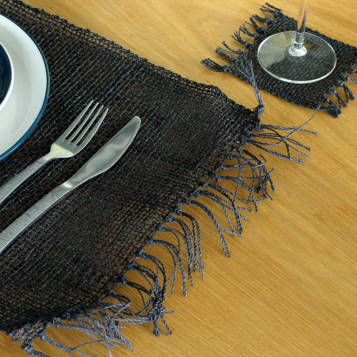 Seagrass Placemat - Black