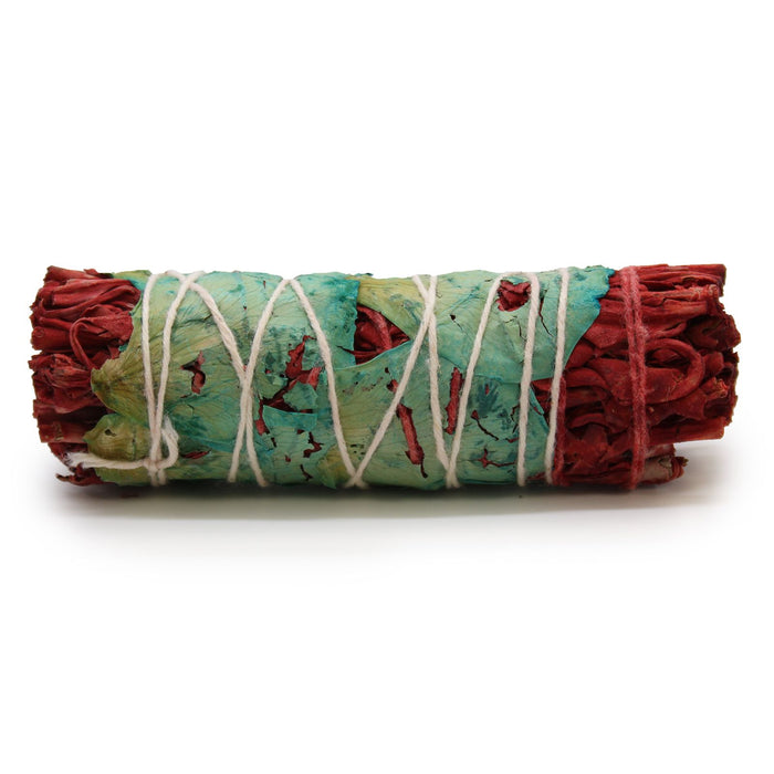 Smudge Stick - Dragons Blood Floral Sage (10cm)