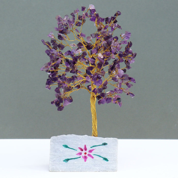 Amethyst Edelsteinbaum – 320 Steine