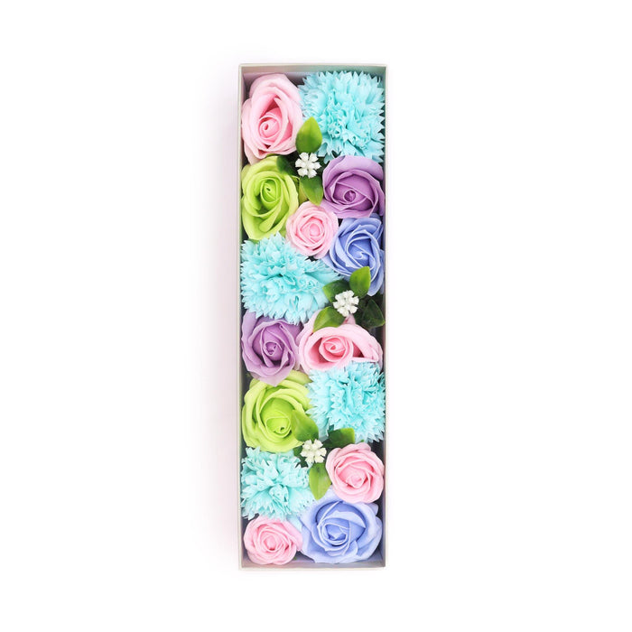 Geschenkbox Seifenblumen - Blau - Babysegen