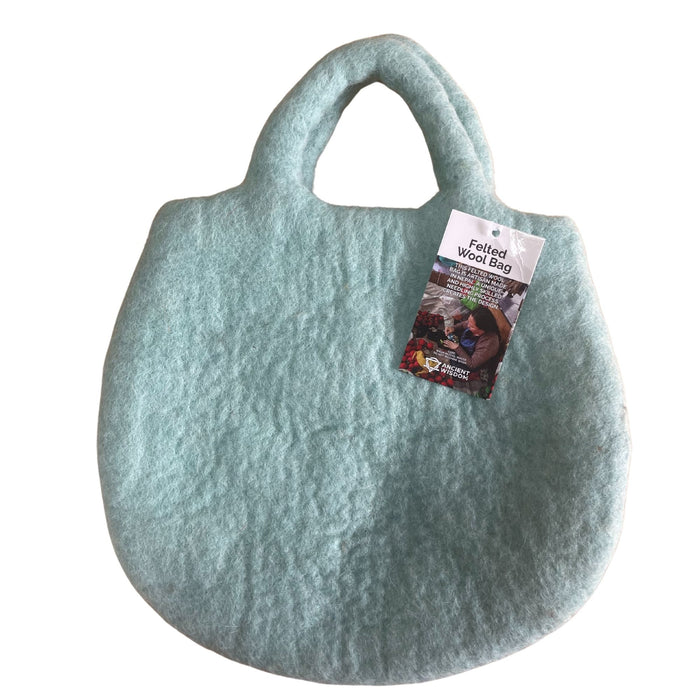 Nassgefilzte Tasche - Baum und Bienenstock