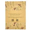 Beige recycled kraft wrapping paper with duck print and reeds in muted earth tones on a 1m x 50cm folded sheet