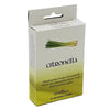White and yellow gradient cardboard box of Elements brand citronella incense cones for aromatic use