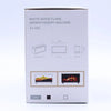 Black flame effect aroma diffuser model zj-162 usb powered with two mist settings and gentle bird sound in a sleek design