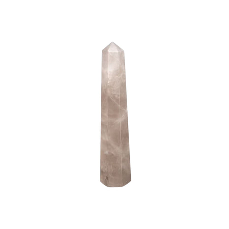 The Window, Milford Haven polished smoky quartz six-face obelisk point crystal for meditation and home decor.