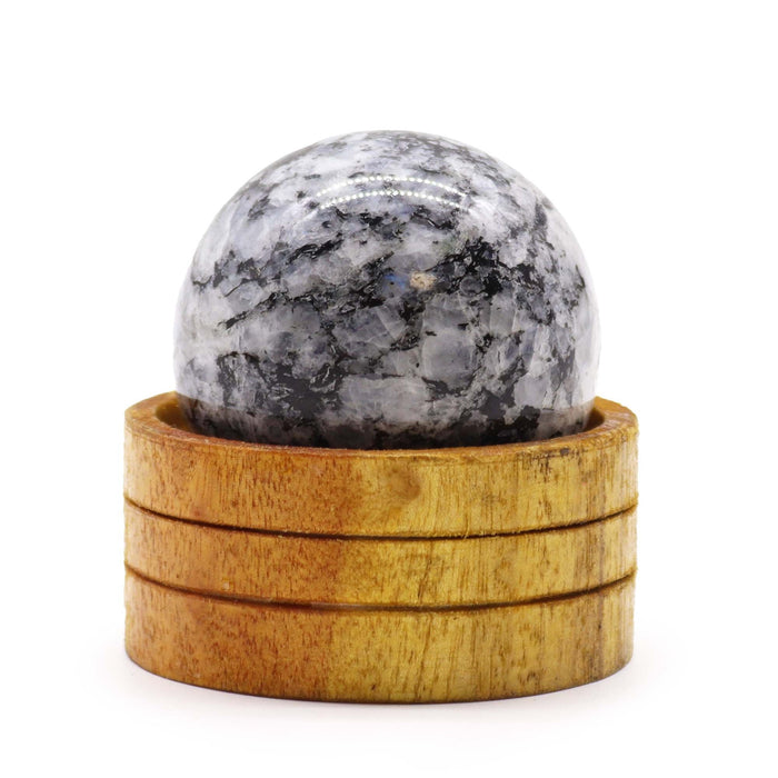 Edelsteinkugel, 50 mm – Indischer Mondstein