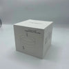 White cardboard box for a himalayan salt aroma diffuser with usb-c flame effect and salt included