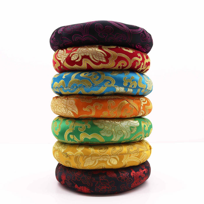 Coussin pour bol chantant 18 cm (pour bol de 20-24 cm) - Couleurs assorties