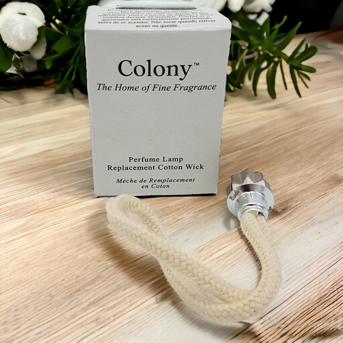 Replacement Cotton Wick for Colony Perfume Lamps
