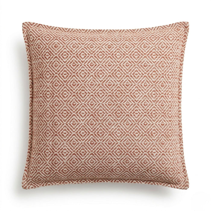 Housse de coussin Lux Comfort Classic – Carreaux bordeaux