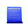 Blue medicine buddha singing bowl set 10cm with gold text on box highlighting spiritual and healing properties