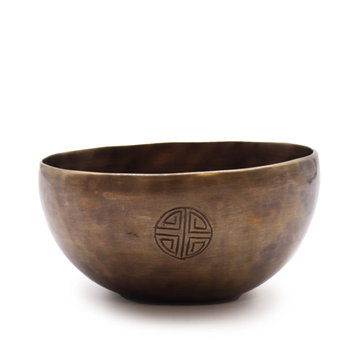 Bol chantant indien à phases lunaires, taille moyenne