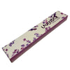 Lavender scented natural incense sticks in a cream box with purple florals from new moon aromas collection