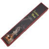 Red and black rectangular box of arabian wood pure agarwood incense sticks from new moon aromas with moon aromas scent