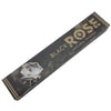 New moon aromas black rose natural incense sticks in black and gold box with elegant rose illustration and divine soul scent