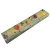A rectangular cardboard box of new moon aromas natural incense sticks with colorful fruit planet design and black rose scent