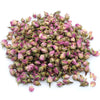 A pile of dried pink rose buds with soft green hues showing delicate petal structure weighing 0.5kg