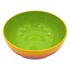 Rainbow salad bowl 20cm made of ceramic with a glossy finish in vibrant rainbow colors for serving salads